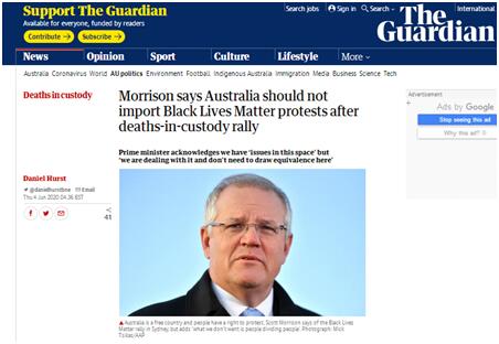 澳大利亚也现抗议活动 澳总理:别把海外的事引进来