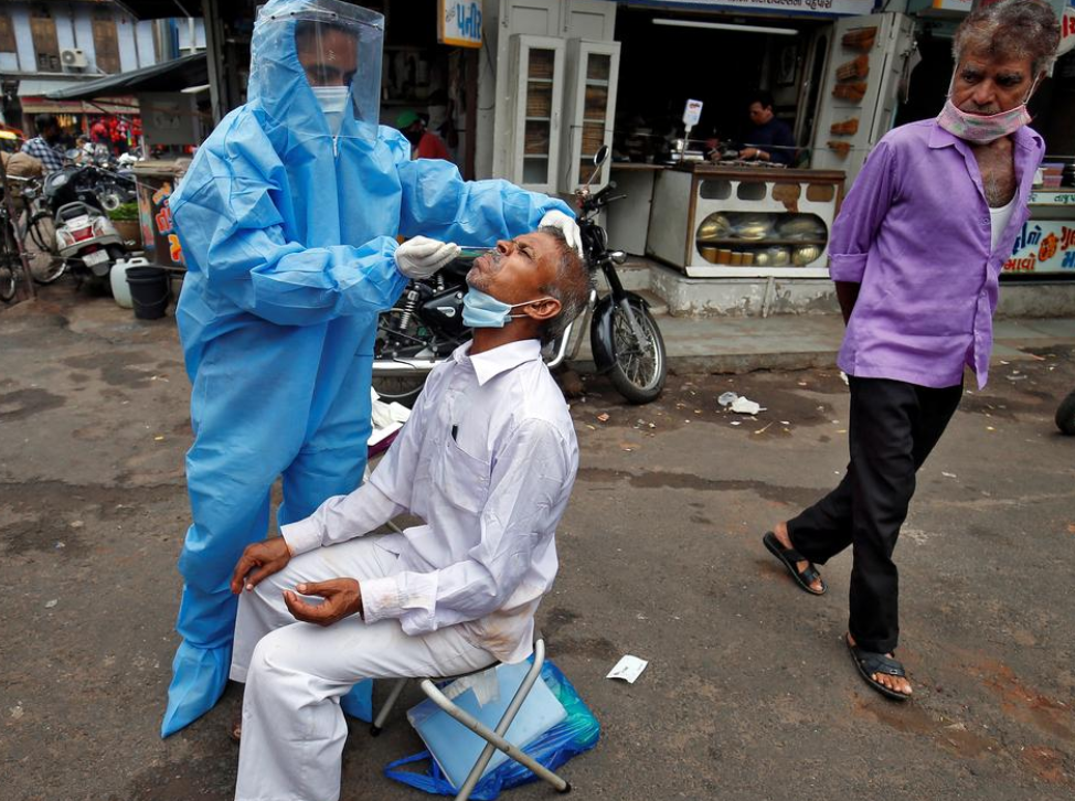 印度频现超级传播者：5名确诊患者感染至少300人