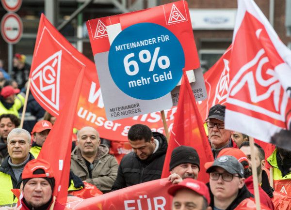 德国罢工潮退了！工会涨薪诉求获满足