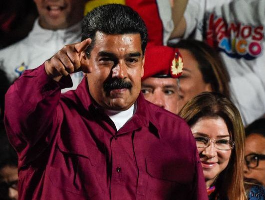 马杜罗宣布在委内瑞拉获得选举的胜利