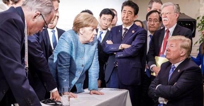 默克尔:G7“幻灭” 欧洲要联合自强并与中国密切合作