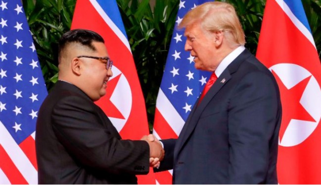 特朗普宣布朝鲜不再是一个“核威胁”国家