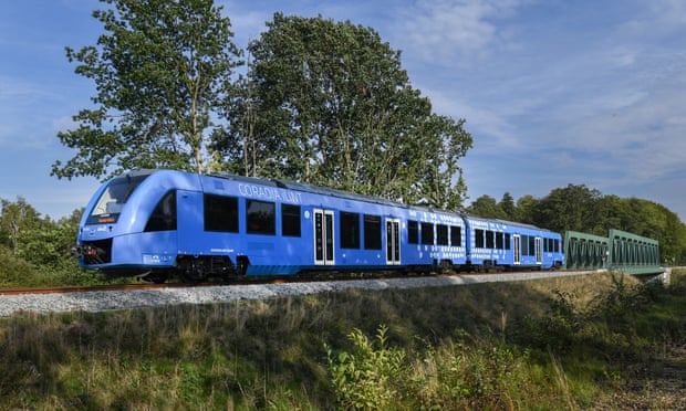 德国开启首列氢动力火车：只会排出蒸汽和水