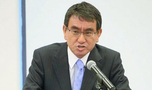 日本外相河野太郎出访数将超前任岸田