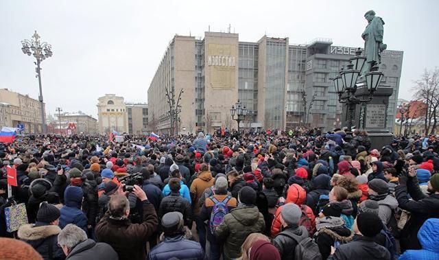 俄抗议活动激增 7月至9月数量增加两倍