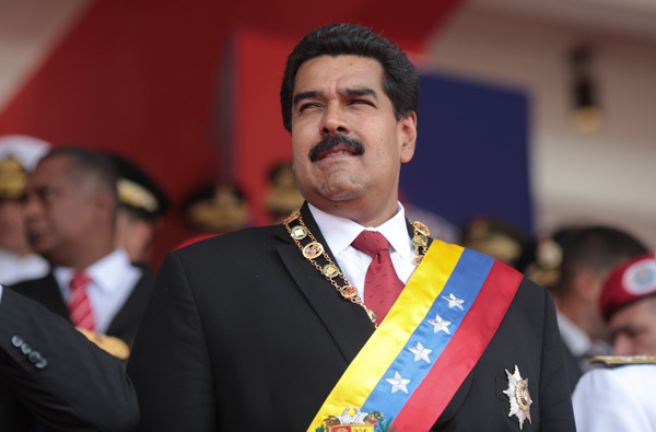 委内瑞拉总统马杜罗宣誓连任