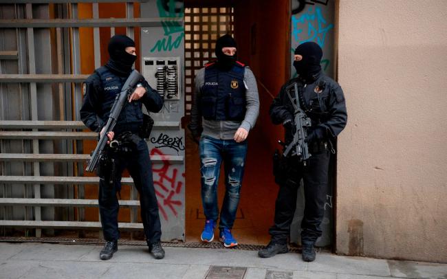 西班牙反恐袭击中逮捕17名伊斯兰国支持者