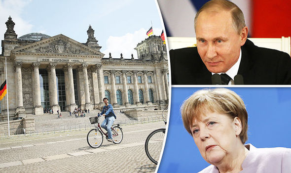 俄建造德国议会模型 默克尔成普京新目标？