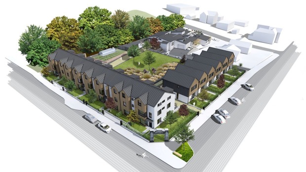 22户分享一块大草坪 但尼丁旧学校变新概念住区