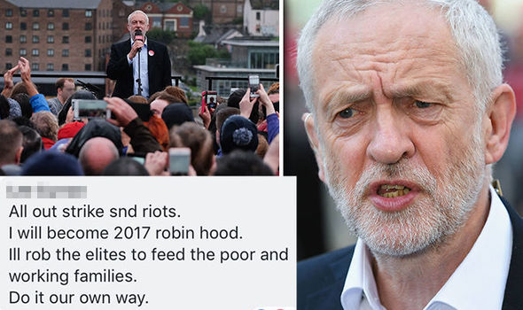 英国大选工党支持者威胁：如果输了就暴乱！