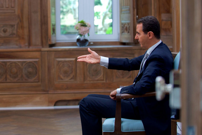 叙利亚总统称化学袭击是美国排练好的剧本