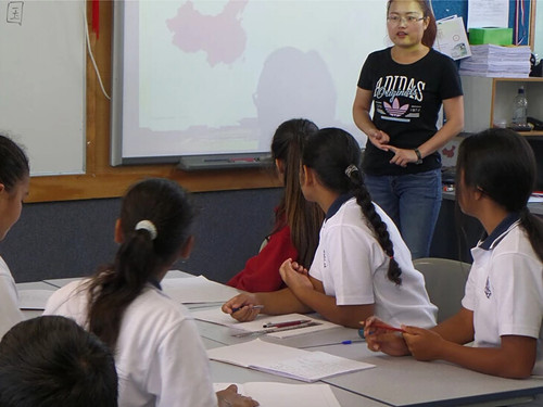 政府给补贴 教师受欢迎 “汉语热”在新西兰升温