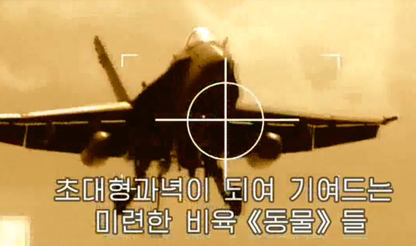 朝鲜发布“轰炸”美国视频