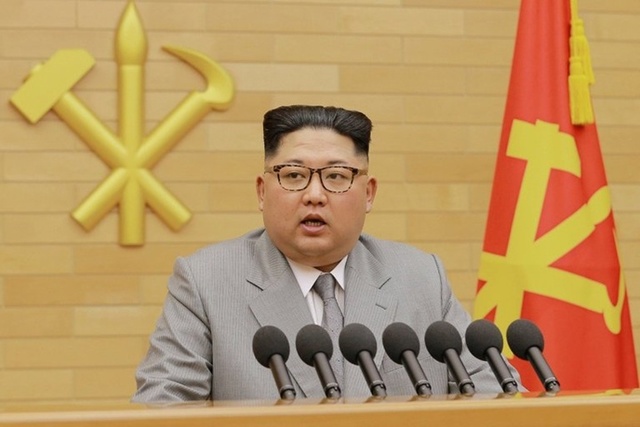 朝鲜领导人金正恩发表2018年新年讲话