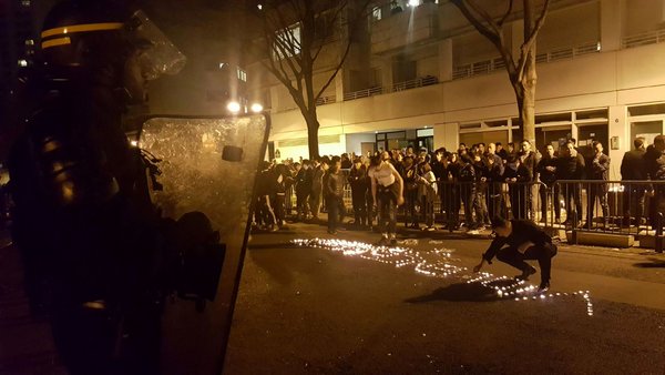 中国男子巴黎家中遭警方射杀 引发华人社区激烈抗议