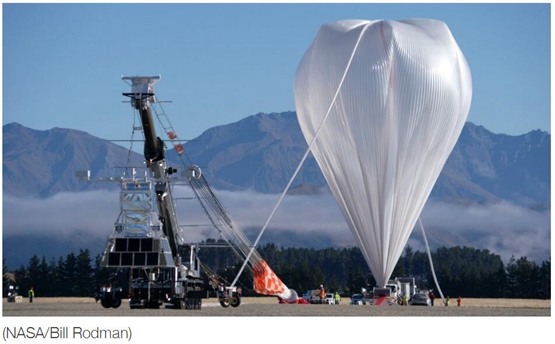 NASA经七次延迟在新西兰南岛释放超压气球 带罂粟花升空