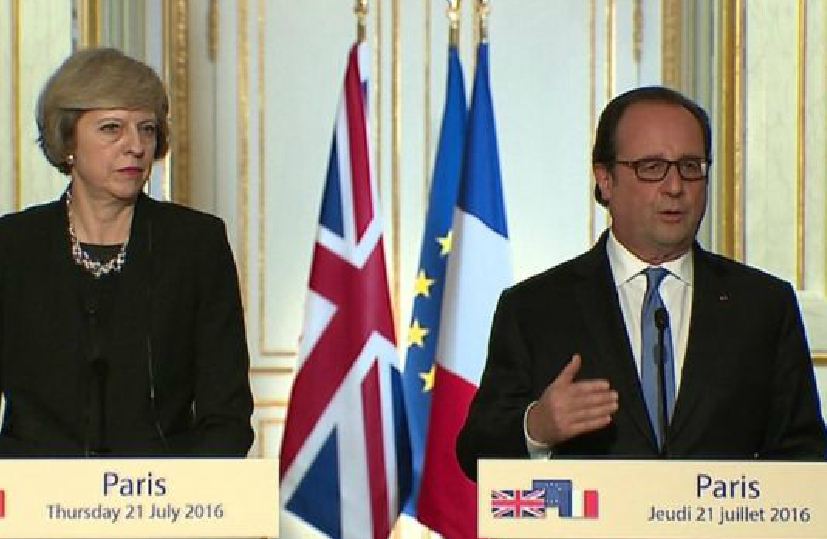 法国总统力劝英国尽早开启脱欧进程