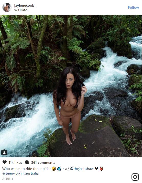 1493962647257033255.jpg 性感模特触怒毛利人 在新西兰登山这事不可随便做