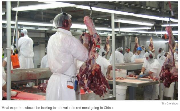 竞争激烈 新西兰牛羊肉出口中国市场应“量体裁衣”